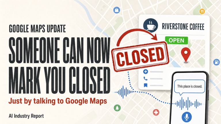 Anyone Can Now Mark Your Business Closed By Talking To Google Maps