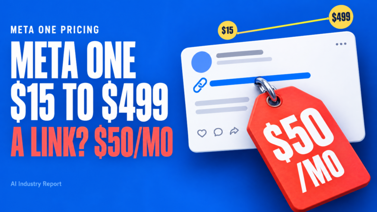 Meta Now Sells Business Plans Inside Instagram, Facebook and WhatsApp, From $14.99 to $499 a Month, and Links in Posts Start at $49.99